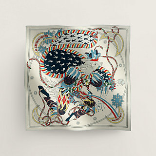 Le Sacre de l'Hiver handkerchief | Hermès Finland